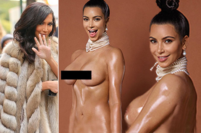 Kim Kardashian Bugil Lagi, "Ibu Tidak Berbudi.," kata Naya Rivera 